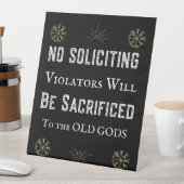 Signe De Table Drôle Pas De Solliciter Pagan Norse Runes Vieux Di (In SItu)