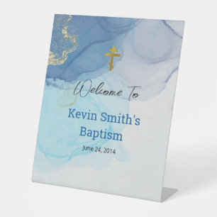 Signe De Table Eaux vivantes Baptême chrétien orthodoxe