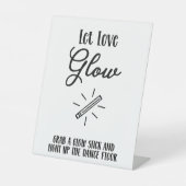 Signe De Table Éclairer Le Sol De Danse (Recto)