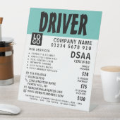 Signe De Table École moderne de conduite audacieuse, instructeur  (In SItu)