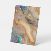 Signe De Table Écran d'encre holographique beige polyvalent (Recto)