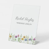 Signe De Table Écran fleuri du joaillier (Recto)