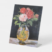 Signe De Table Edouard Manet - Bouquet de fleurs, (Recto)