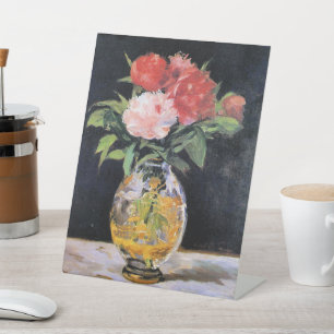 Signe De Table Edouard Manet - Bouquet de fleurs,