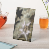 Signe De Table effet floral numérique de style "impression" (In SItu)