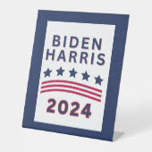 Signe De Table Élection de Biden Harris 2024 (Recto)