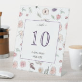 Signe De Table Élégant Appartement moderne Botanique Green Table  (In SItu)