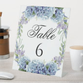 Signe De Table Élégant Aquarelle de Fleurs de Ne Pas Oublier (In SItu)