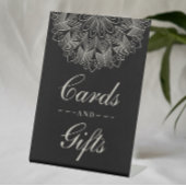 Signe De Table Elegant Black Indian Boho Wedding Gifts & Cards