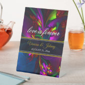 Signe De Table Elegant Classic Modern Floral Pattern #902 Wedding (In SItu)