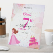 Signe De Table Elegant Disney princess birthday (In SItu)