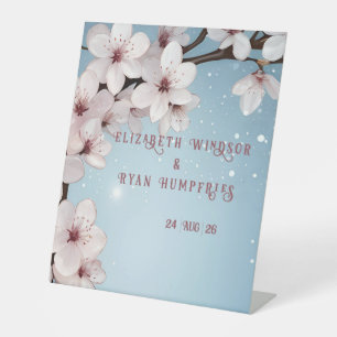 Signe De Table Elégant Faire-part de mariage Floral Blossom