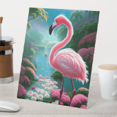 Signe De Table Élégant Flamant rose tropical-70852 (In SItu)