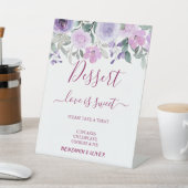 Signe De Table Élégant Flush Dessert Bar Signal (In SItu)