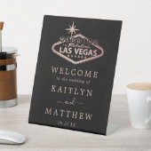 Signe De Table Elégant Las Vegas Destination Mariage Bienvenue (In SItu)