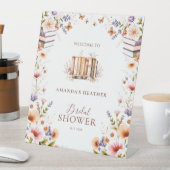 Signe De Table Elégant livre Boho thème Fête des mariées Bienvenu (In SItu)