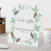 Signe De Table Élégant Monarque Papillon de mariage Cartes et Cad (In SItu)