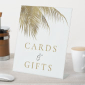 Signe De Table Elégant Palm Tree Plage Tropical Mariage (In SItu)