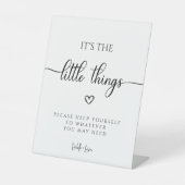 Signe De Table Élégant panier de la salle de bain pour Mariage (Recto)