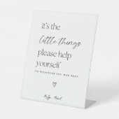 Signe De Table Élégant panier de la salle de bain pour Mariage (Recto)