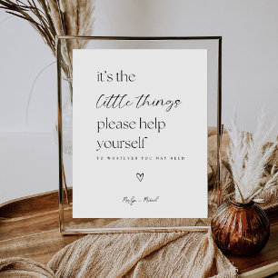 Signe De Table Élégant panier de la salle de bain pour Mariage