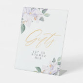 Signe De Table Elégant Purple Aquarelle Fête des mariées Cadeaux (Recto)