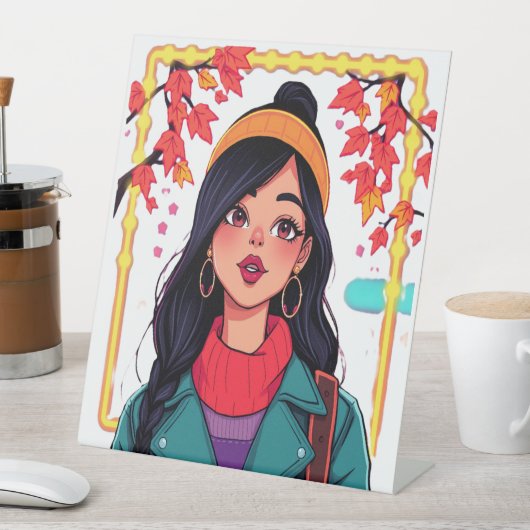 Signe De Table Elegant Wedding Table Sign (In SItu)