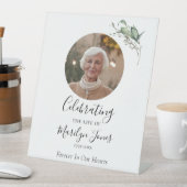 Signe De Table Elégante aquarelle Célébration de la vie (In SItu)