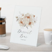 Signe De Table Élégante barre de dessert Floral pour Mariage (In SItu)