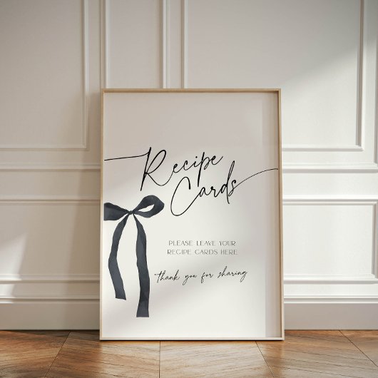 Signe De Table Elégante Black Bow She's Tying the Knot Recette Ca