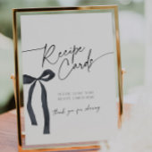 Signe De Table Elégante Black Bow She's Tying the Knot Recette Ca