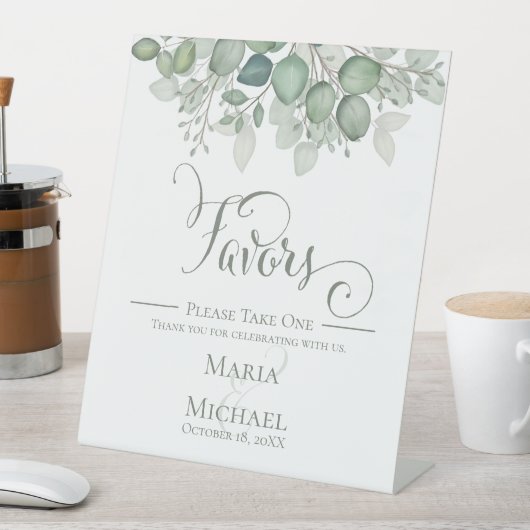 Signe De Table Élégante calligraphie Script Mariage Faveurs (In SItu)