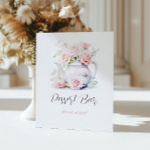 Signe De Table Elégante Fête des mariées Thé Party Dessert Bar