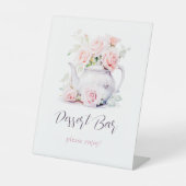 Signe De Table Elégante Fête des mariées Thé Party Dessert Bar (Recto)