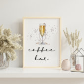 Signe De Table Elégante perles d'aquarelle et Fête des mariées de