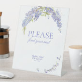 Signe De Table Elégante Wisteria Trouvez Votre Siège Botanique Vi (In SItu)