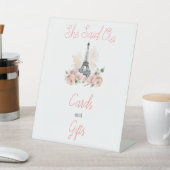 Signe De Table Elle A Dit Oui Fête des mariées Florale Rose Paris (In SItu)