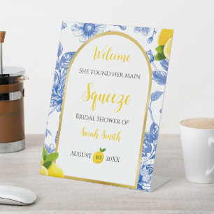 Signe De Table Elle a trouvé sa bien-aimée Bienvenue à la douche