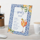 Signe De Table Elle a trouvé son bar à spritz Main Squeeze (In SItu)