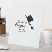 Signe De Table Elle l'a fait grats diplôme ajouter le nom de l'ét (In SItu)