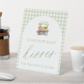 Signe De Table En provenance du marché Devinez combien de baisers (In SItu)