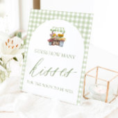 Signe De Table En provenance du marché Devinez combien de baisers