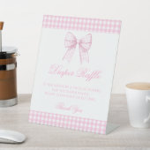 Signe De Table En vichy rose mignon poupée fille rapper (In SItu)