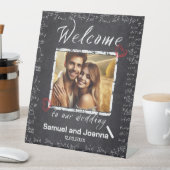 Signe De Table Enseignants Mariage Chalk Board Bienvenue (In SItu)