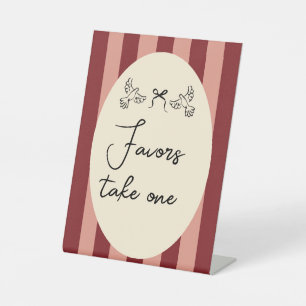 Signe De Table Enseigne de cadeaux de mariage au gribouillis dess