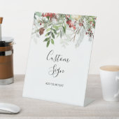 Signe De Table Enseigne personnalisée Evergreen (In SItu)