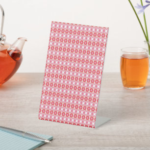 Signe De Table Enseigne sur Pied en Plastique   Affichage Gras   
