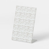 Signe De Table Enseigne sur socle (Recto)