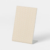 Signe De Table Enseigne sur socle (Recto)