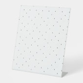 Signe De Table Ensemble de dossiers à motif triangulaire minimali (Recto)